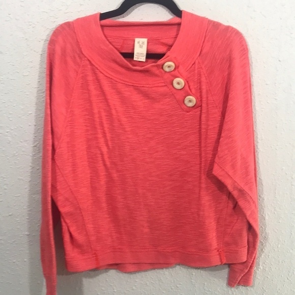 We The Free By Free People UO Coral “Don’t Forget Me” Blouse size XS - Picture 4 of 13